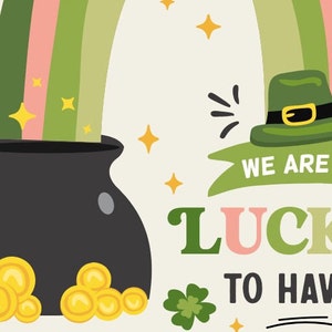 Lucky to Have employees Like You gift tag, Shamrock Rainbow Employee Appreciation Tags, Business St. Patrick’s Day INSTANT DOWNLOAD EDITABLE
