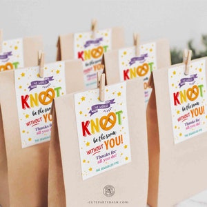 May include: A set of brown paper bags with colorful tags that say "We would be the same without YOU!" and "Thanks for all you do!" The tags feature a pretzel and stars.