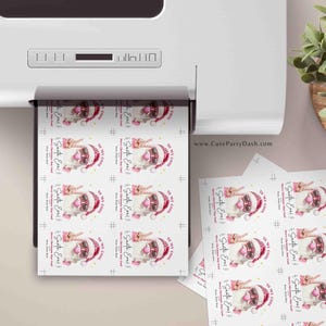 In My Christmas Era Trendy Gift Tag Printable INSTANT DOWNLOAD In My Cool Santa Era Christmas Gift Tag – Trendy Holiday Tag for Fun Gifting