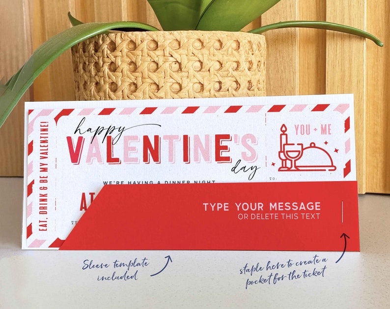 Back to listings
Dinner Night Gift Voucher Certificate, Christmas Gift Surprise Date Night Coupon Template, Editable Dinner Date Coupon INSTANT DOWNLOAD
