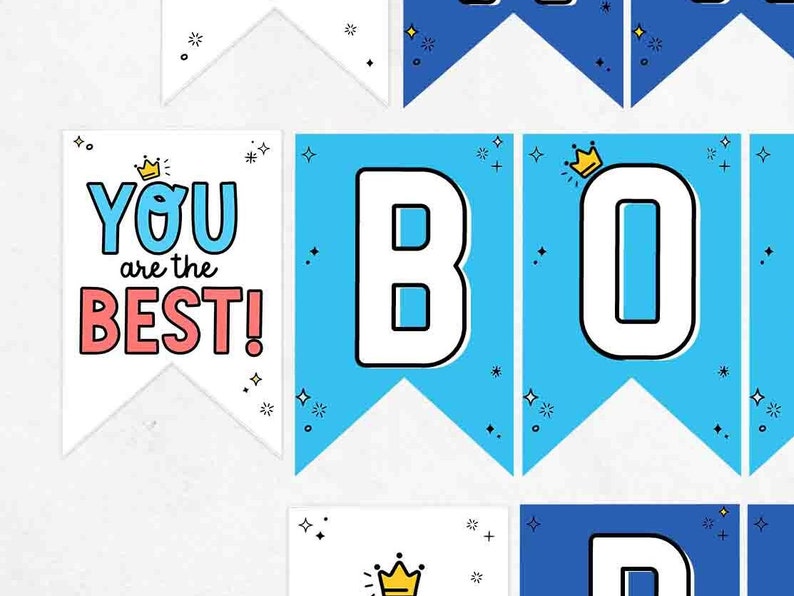 Boss's Day Banner Printable INSTANT DOWNLOAD Happy Boss's Day EDITABLE National Bosses Day Sign Poster Boss Appreciation Men Women Card