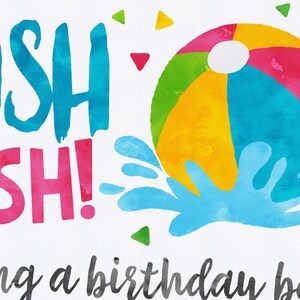 Editable Pool party invitation template Girl INSTANT DOWNLOAD Printable Pool Birthday Summer Theme digital invitation Beach Ball invite 427
cutepartydash.com