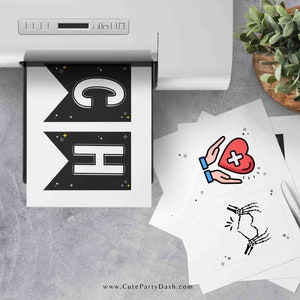 Rad Tech Week Banner Printable INSTANT DOWNLOAD Editable Happy Radiology Tech Week Appreciation Sign Bunting Decor Xray Technician