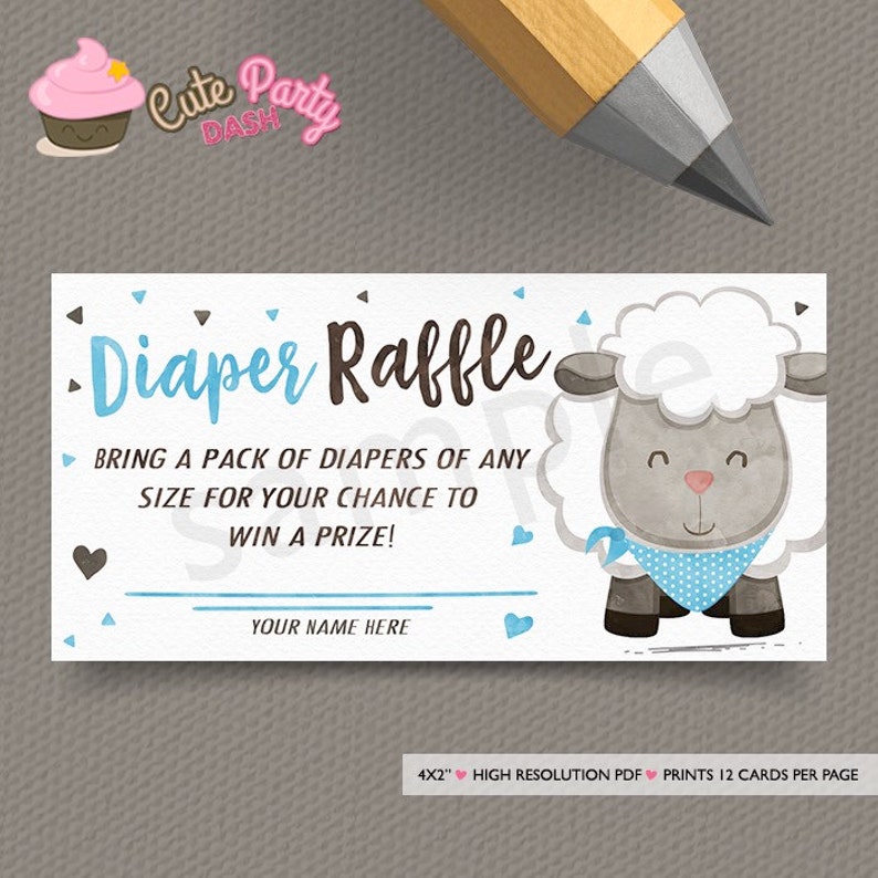 Boys Little Lamb Baby Shower Invitation Boys Sheep Baby Shower Etsy