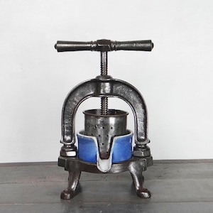 French antique duck press, cast iron, Indus decor