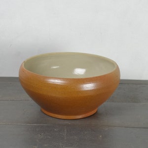 Salad bowl, mixing bowl, glazed stoneware, serving bowl