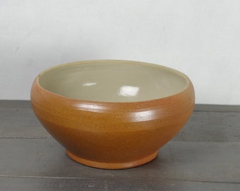 Salad bowl, mixing bowl, glazed stoneware, serving bowl