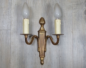 French Vintage bronze sconce