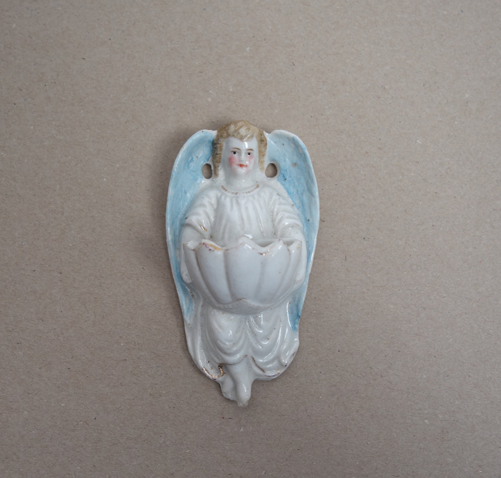 Français Police d'eau Antique, d'ange, Porcelaine