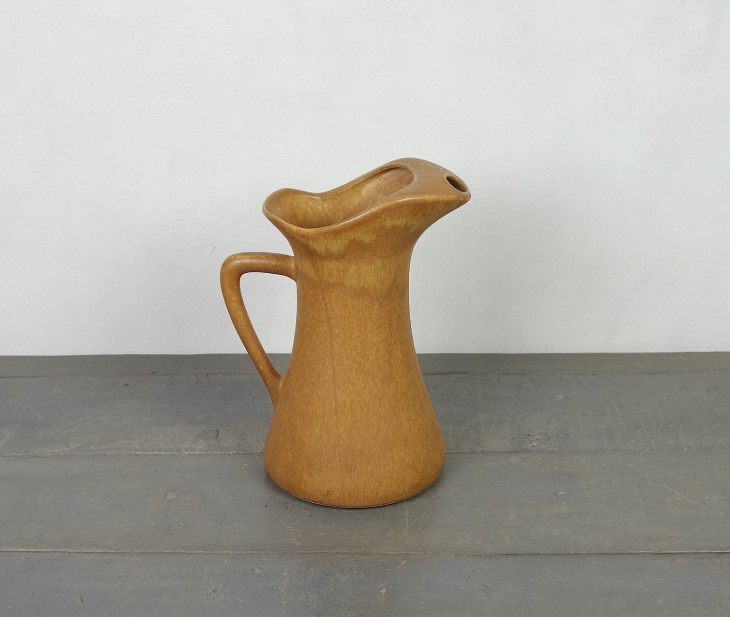 Français Pichet de Grès Vintage, Français Cruche en avec Poignée