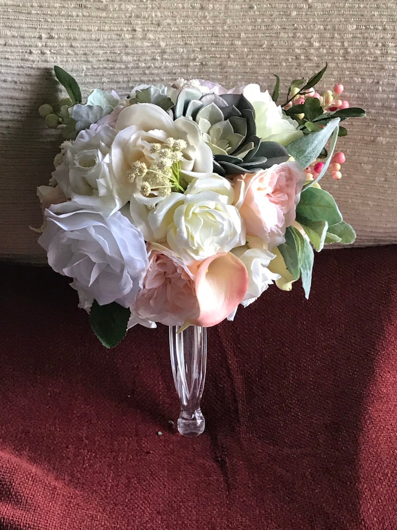 Succulent Highlight Bridal Bouquet