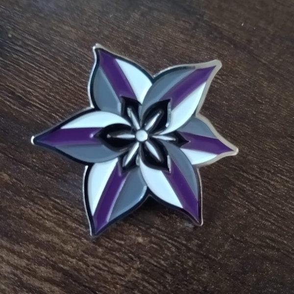 Demisexual Pride Lily Soft Enamel Pin