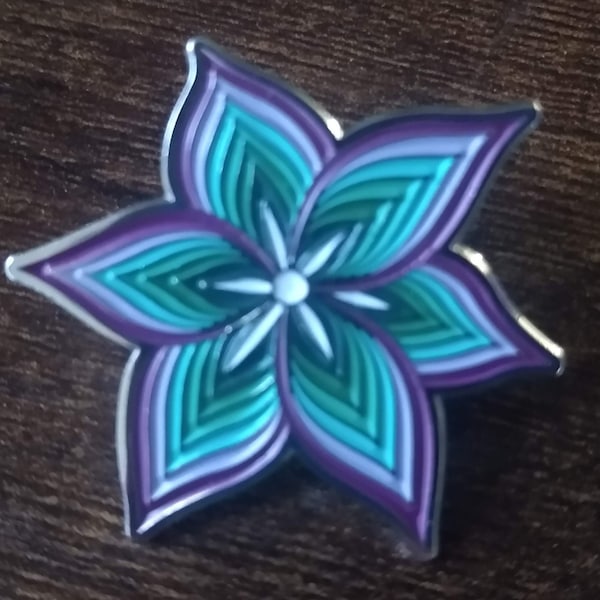 Neptunic Pride Lilie Soft Enamel Pin