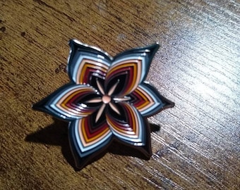 SECOND Bear Pride Lily Enamel Pin