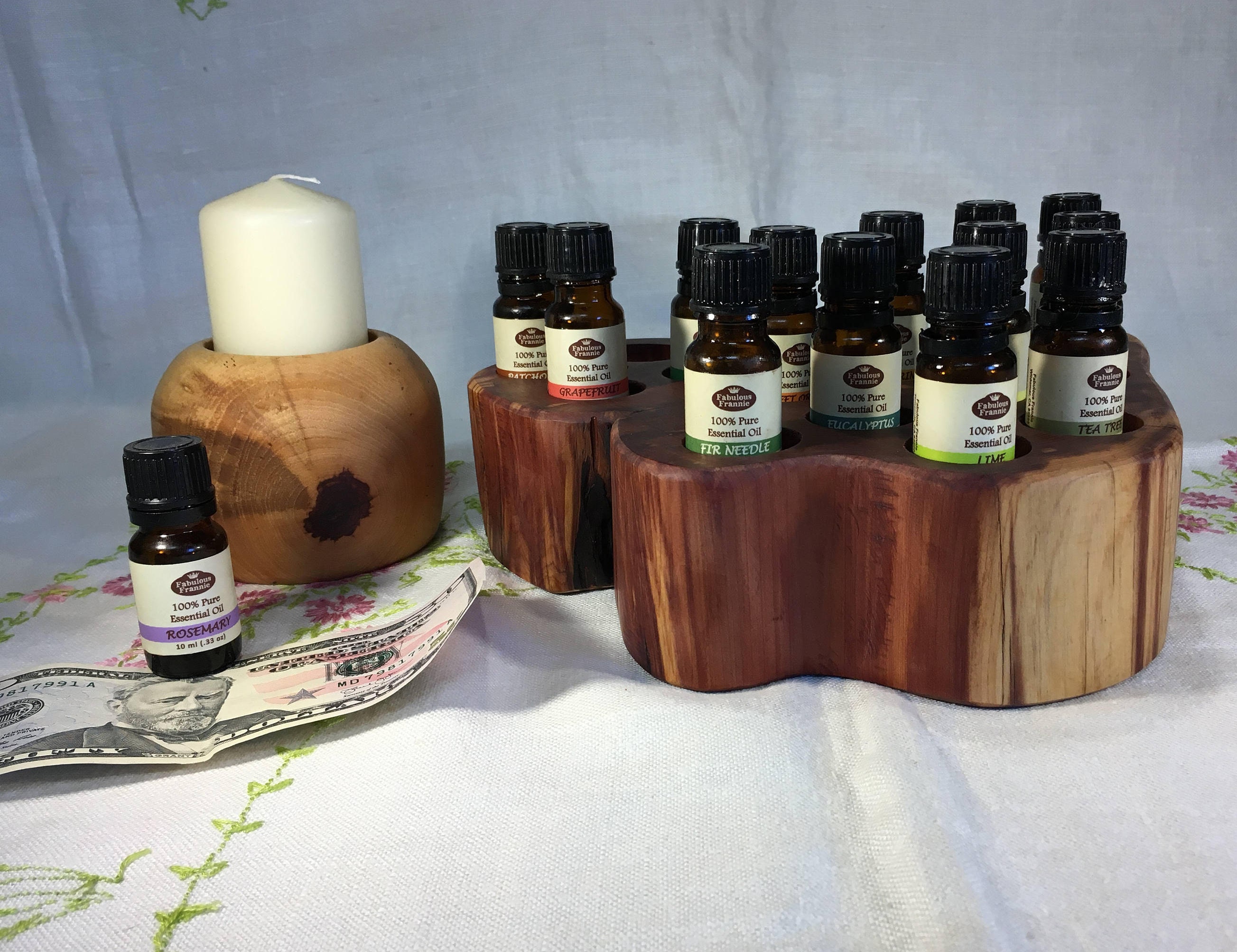 Essential Oil Holder Display Stand (16 Bottles)