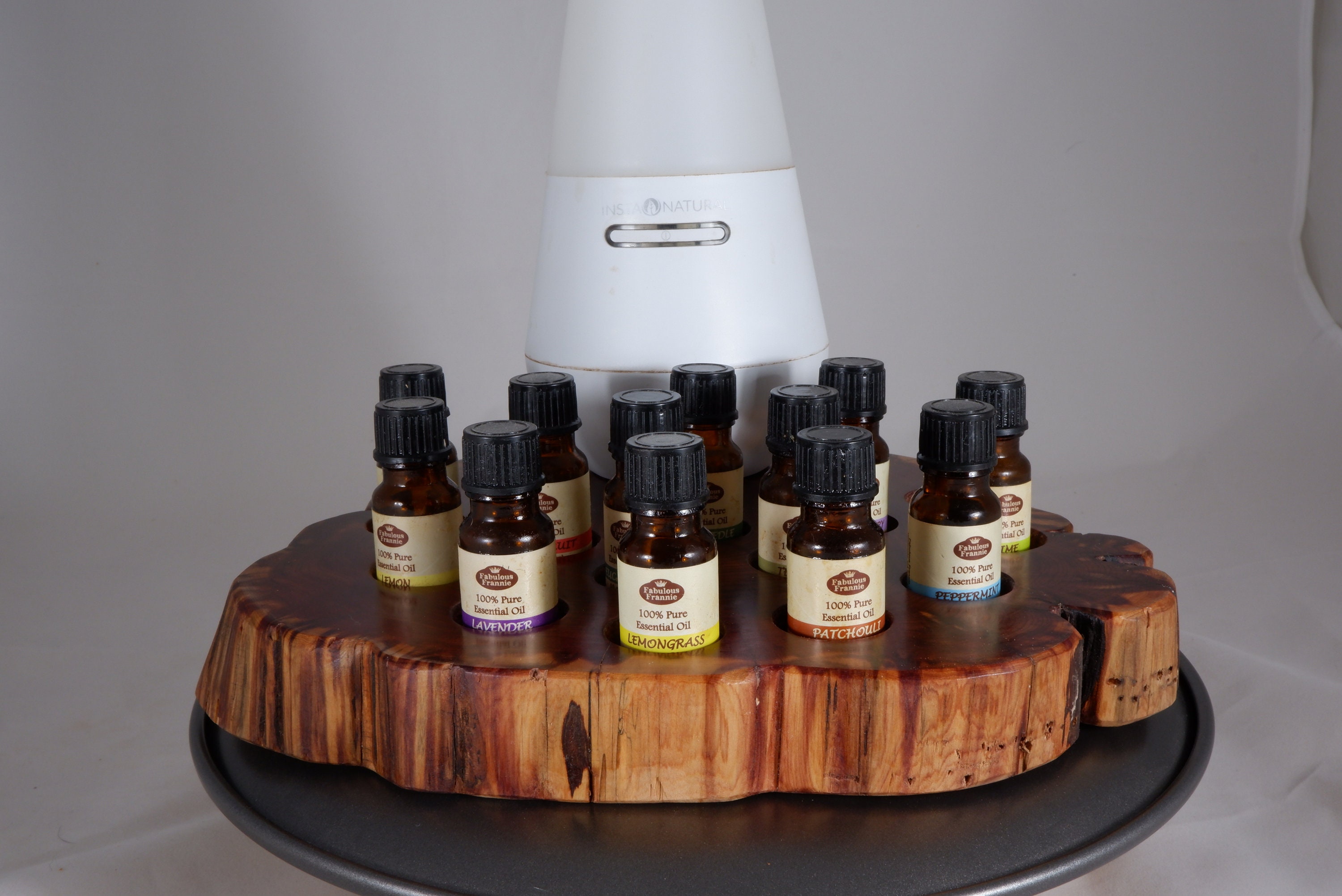 Essential Oil Holder Display Stand (13 Bottles) With Space for Your