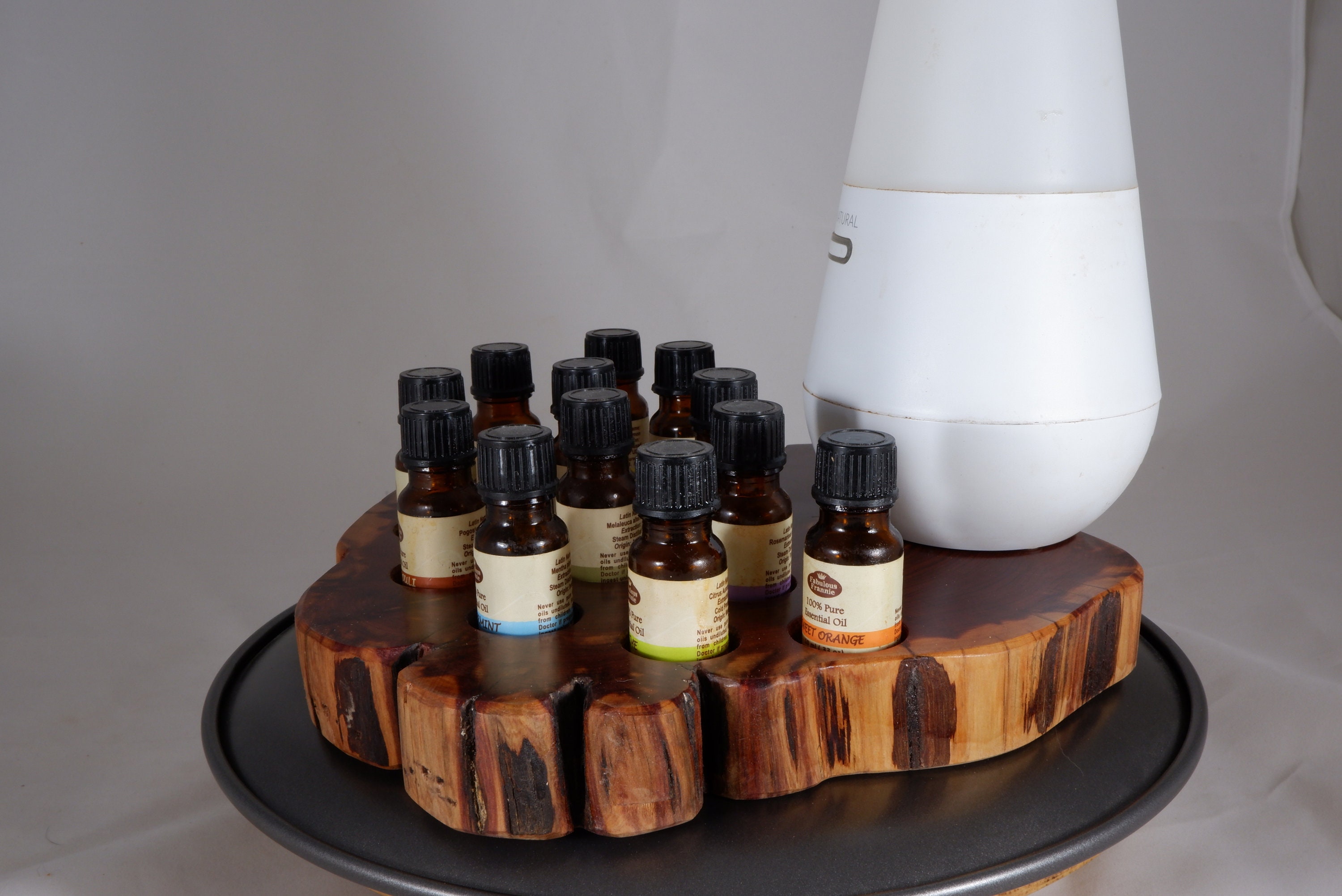 Essential Oil Holder Display Stand (13 Bottles) With Space for Your