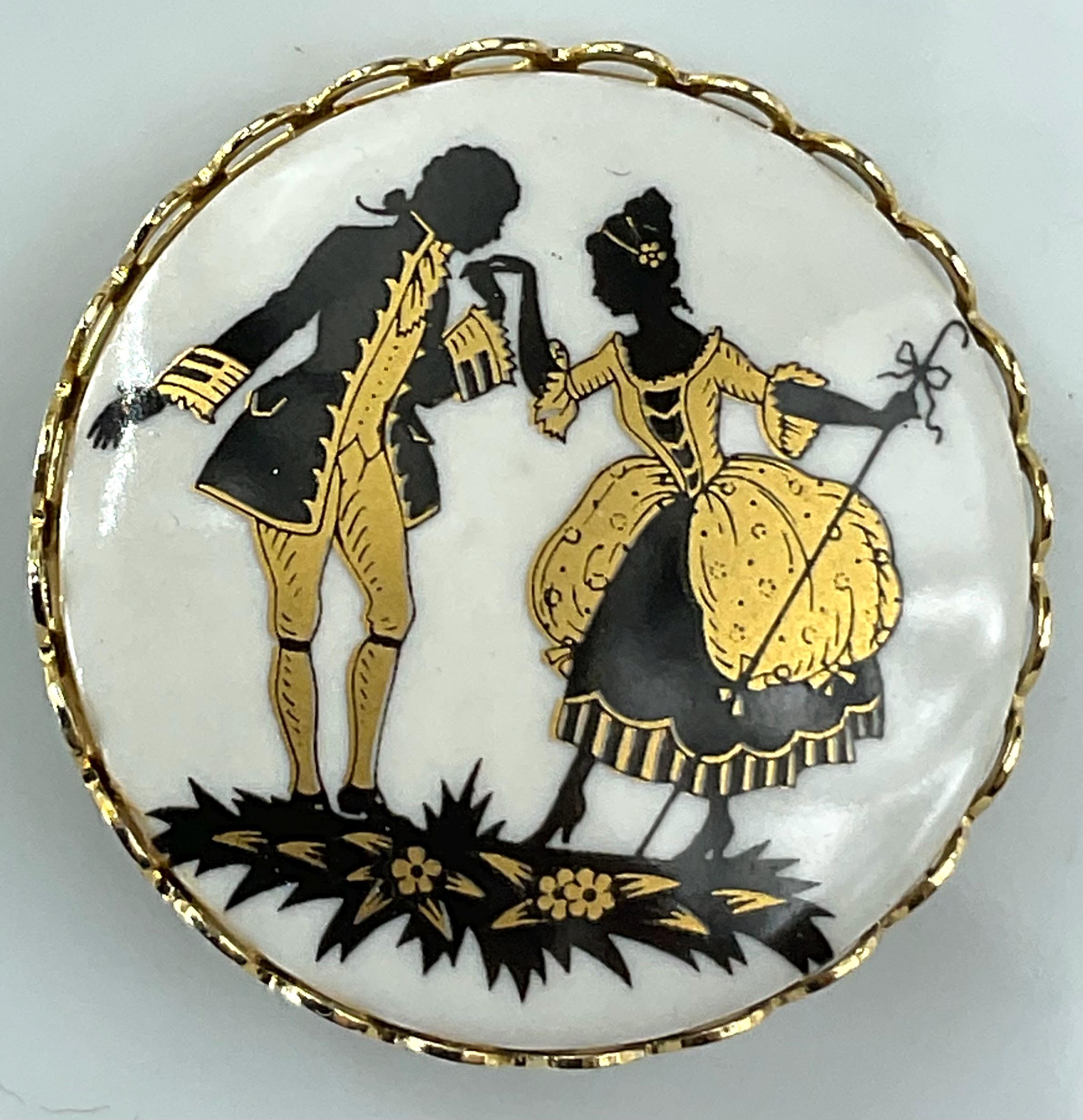 Porcelain Dancing Couple - Etsy
