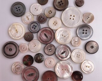 Czech 9 White Carved Casein 2-hole Buttons Details about   Vintage Buttons 