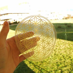 Flower of Life, 12 Stickers 1 BIG Sheet A5, Metatron Kabbalah ...