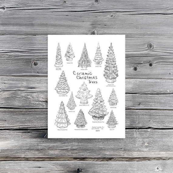 Ceramic Christmas Tree Poster (arnel's, Atlantic, Clay Magic, Doc