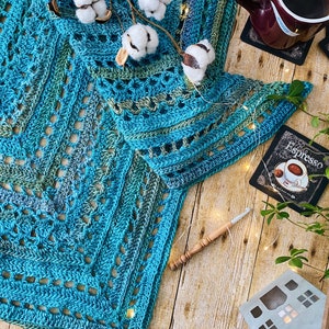 PATTERN Harmony Crochet Shawl
