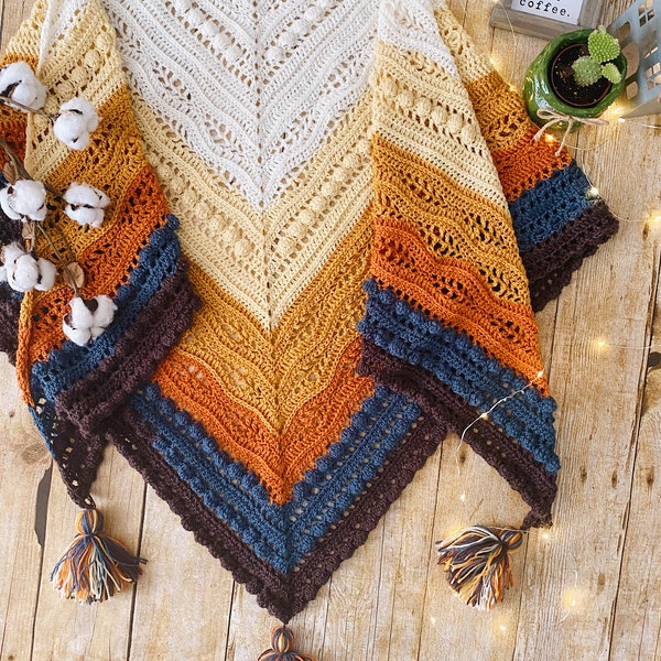 PATTERN The Cozy Sunday Shawl