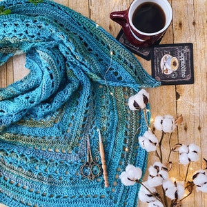 PATTERN Harmony Crochet Shawl zdjęcie 2