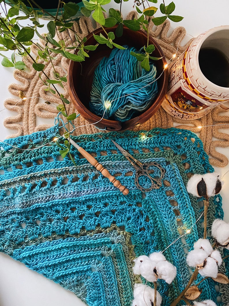 PATTERN Harmony Crochet Shawl zdjęcie 4