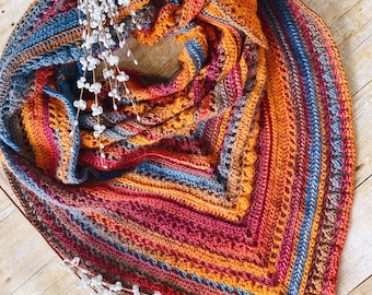 PATTERN The Antivirus 2020 Crochet Shawl