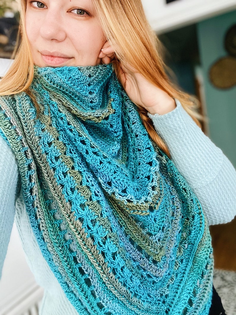 PATTERN Harmony Crochet Shawl zdjęcie 5