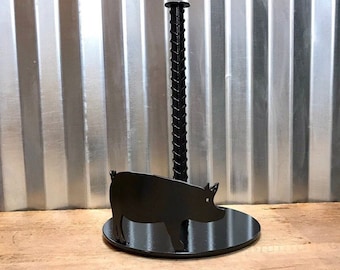 Pig Paper Towel Holder