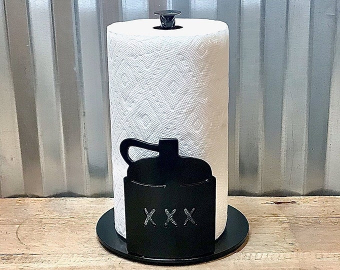 Moonshine Jug Paper Towel Holder