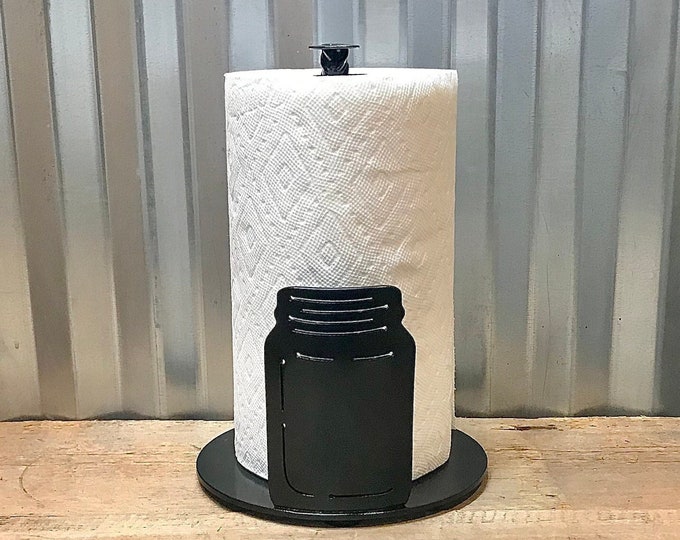 Canning  Jar Paper Towel Holder