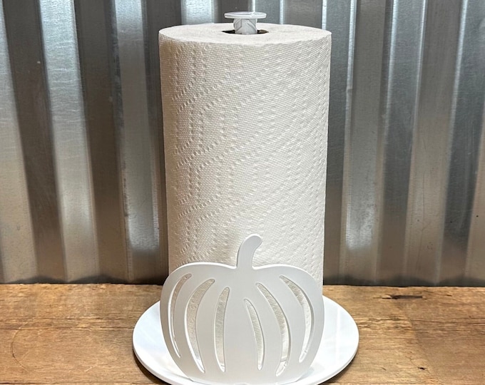 Pumpkin Paper Towel Holder
