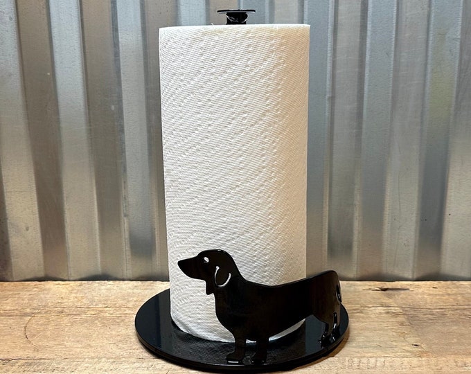 Dachshund Paper Towel Holder