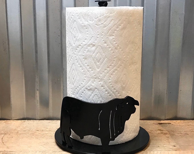 Brangus Bull Paper Towel Holder