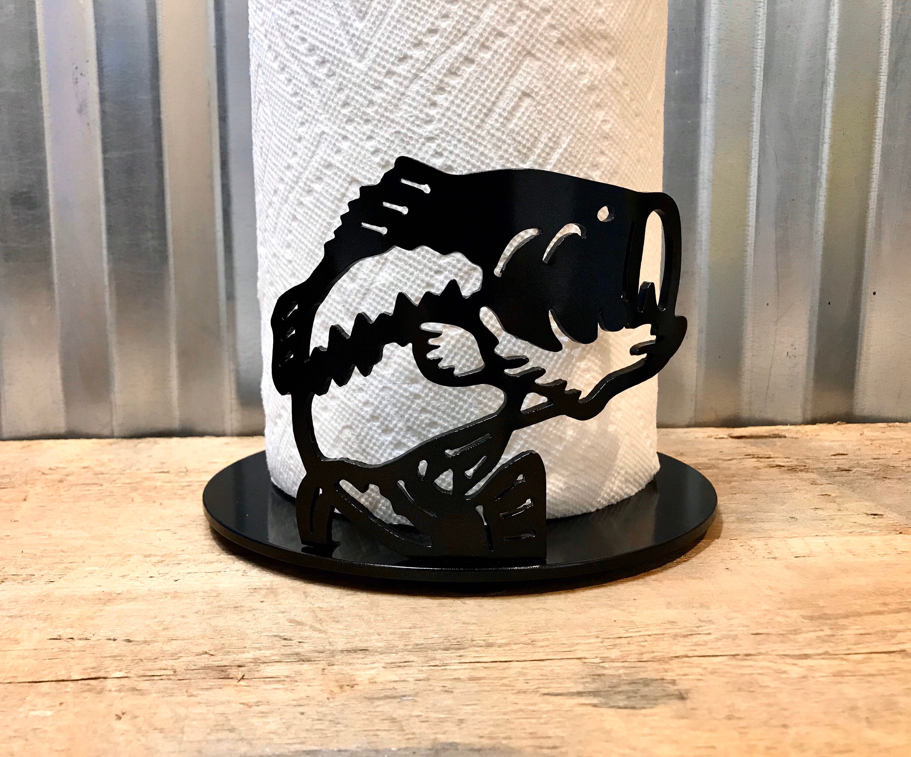 Bass Paper Towel Holder