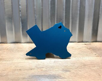 Texas Hitch Cover With Heart.