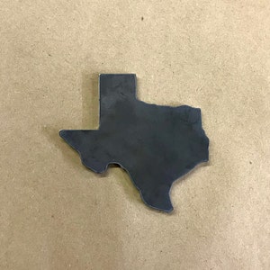 Texas Metal Cutouts  3 Pack 3/16”