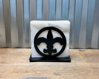 Fluir De Lis Napkin Holder