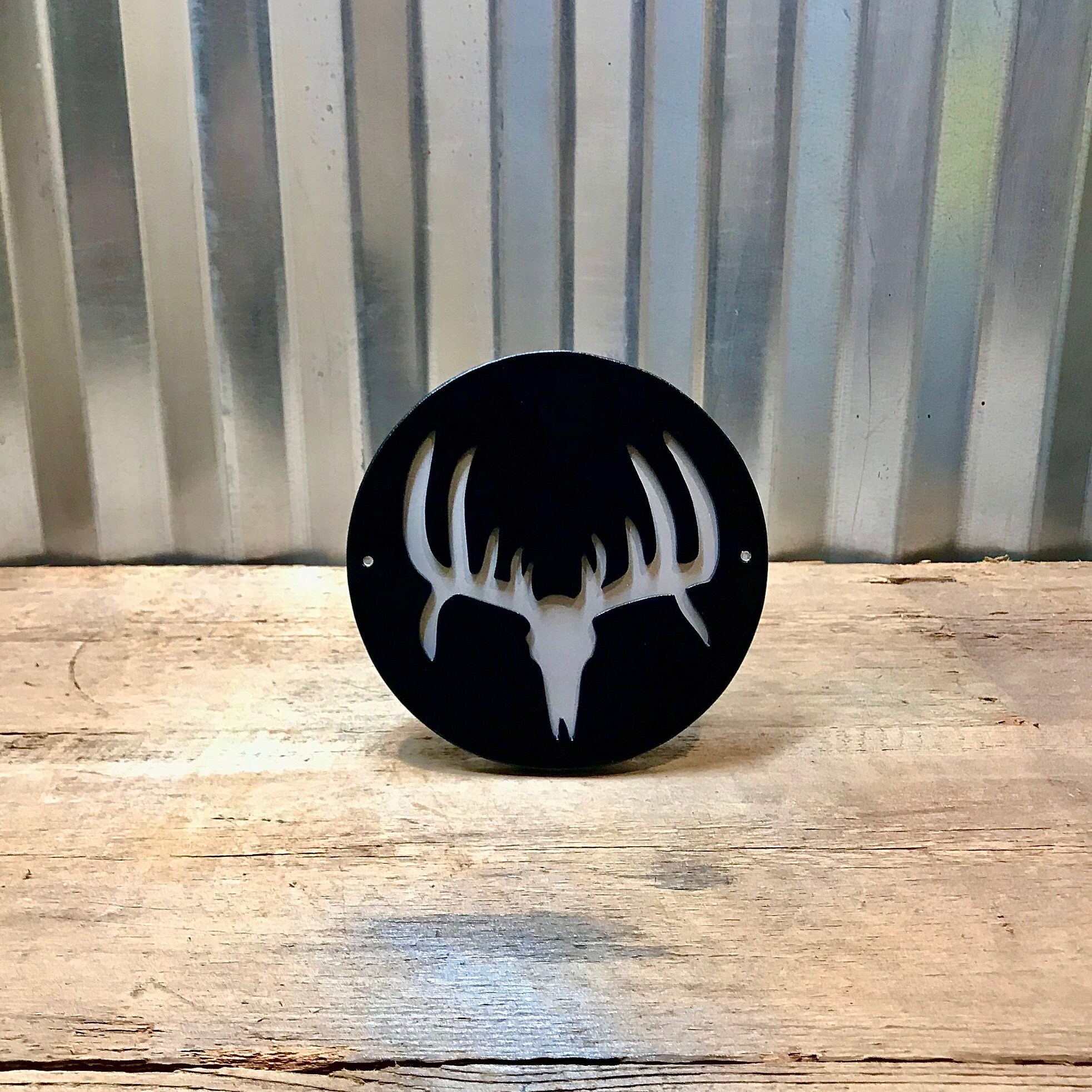 Deer Skull Hitch Cover