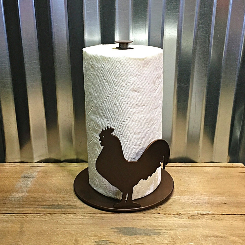 Rooster Paper Towel Holder
