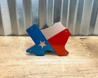 Texas Flag Texas State Hitch Cover