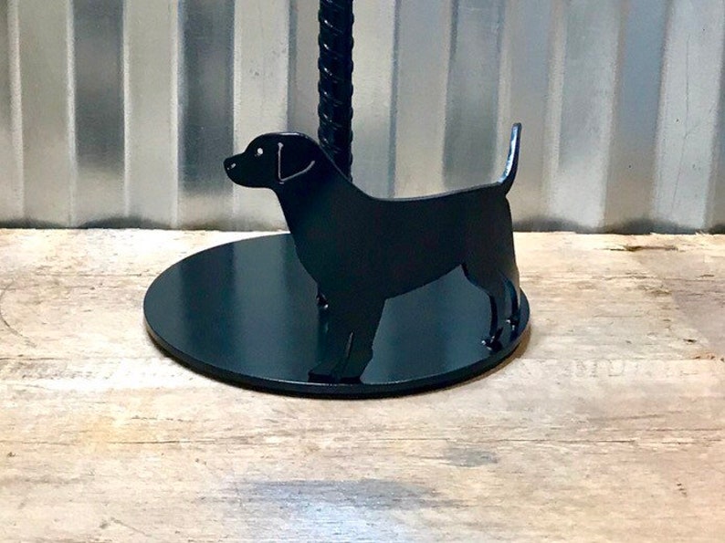 Lab Labrador Paper Towel Holder Etsy