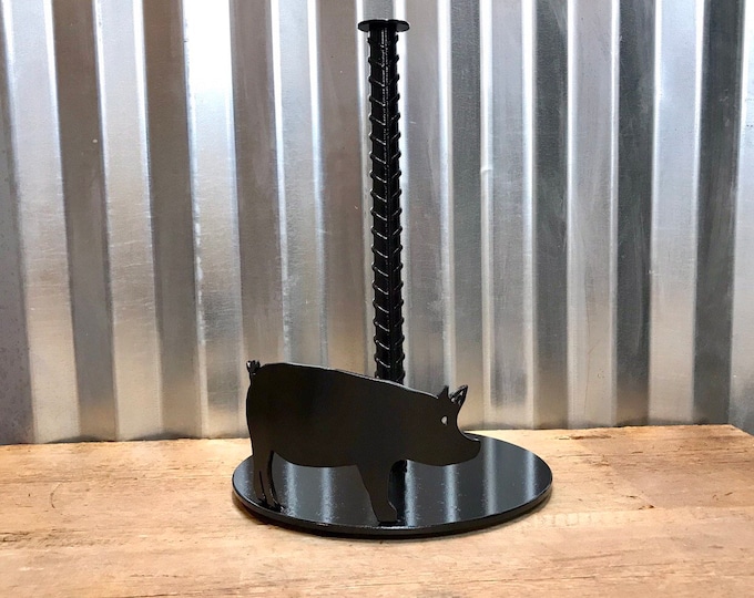 Pig Paper Towel Holder