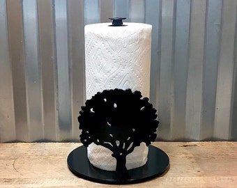 Oak Tree Paper Towel Holder