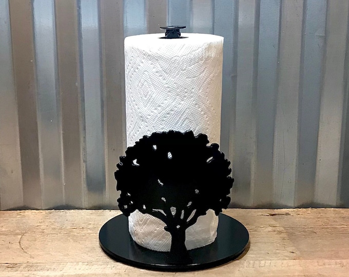 Oak Tree Paper Towel Holder