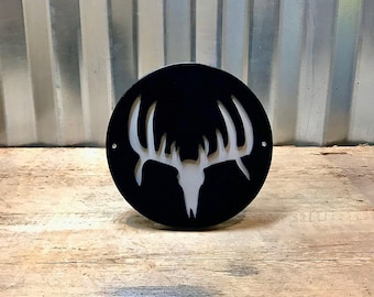 Deer Skull Hitch Cover