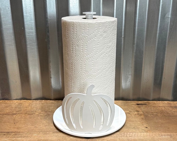 Pumpkin Paper Towel Holder